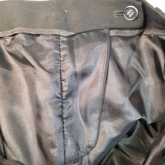 Pendleton Virgin Wool Plus Size 18 Trousers British Accents Brown Deadstock - Picture 9 of 12